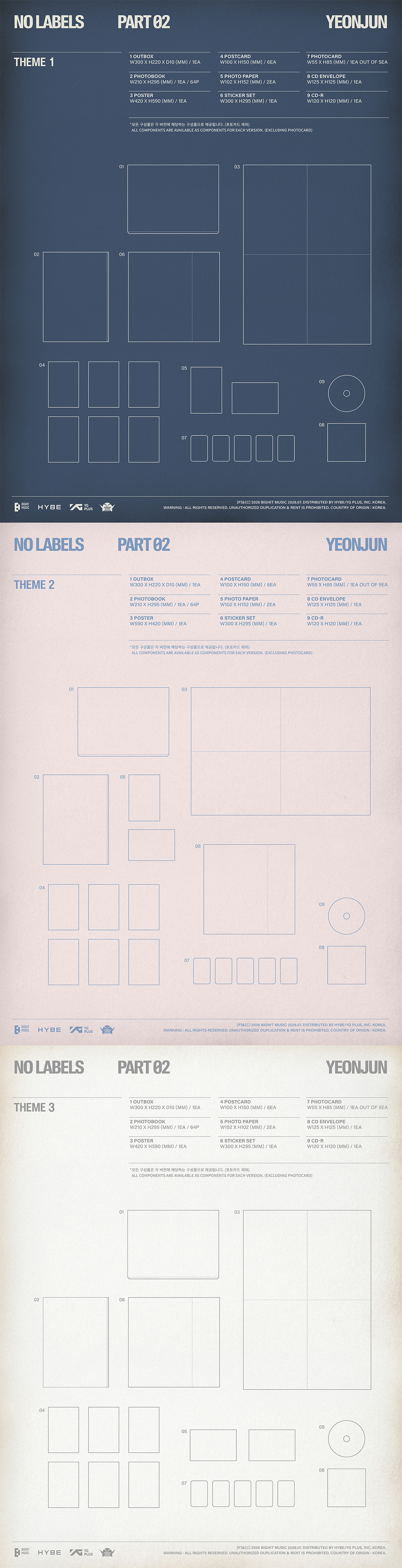 YEONJUN - [NO LABELS: PART 02] (Random Ver.)